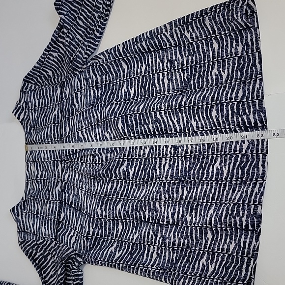 VINEYARD NAVY LONG SLEEVE TOP/  SIZE 0. - Picture 5 of 11